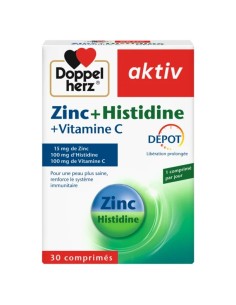 AKTIV ZINC+HISTIDINE+VITAMINE C 30 COMPRIMES