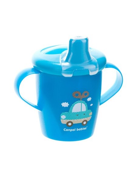 CANPOL 0170 PROMOEXP SET 31/200 +TOYS NON SPILL CUP 250ML+SPOON