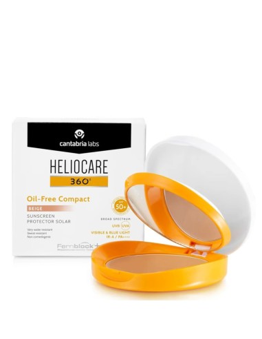 HELIOCARE 360° OIL FREE COMPACT BEIGE SPF50+ 10GR