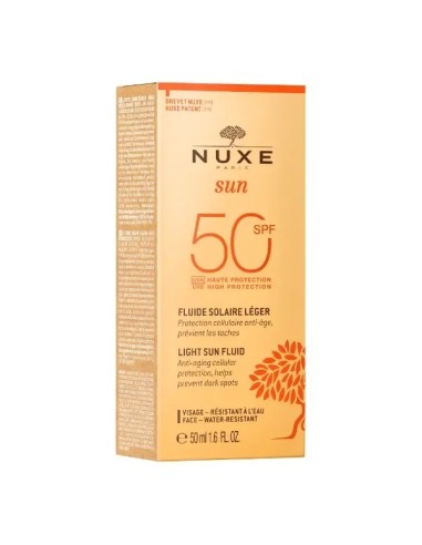 NUXE SUN FLUIDE VISAGE SPF50 50ML 2166