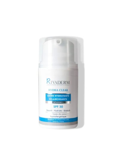 RIVADERM HYDRA CLEAR CR HYD SPF30 100ML