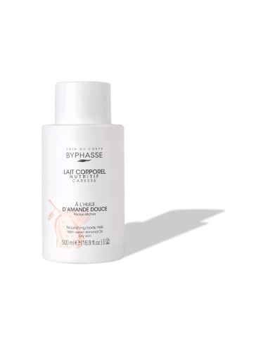 BYPHASSE LAIT CORPOREL HUILE AMANDE DOUCE 500ML