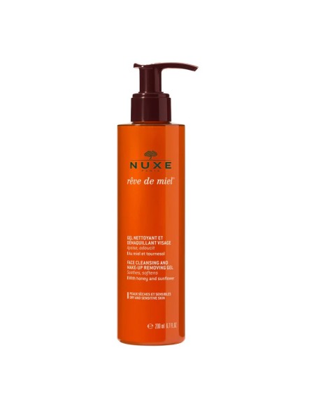 NUXE RDM GEL NETTOYANT ET DEMAQUILLANT 200ML 2910