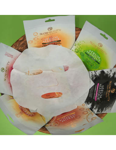 Masque Sérum Anti Fatigue Vitamine C et Caféine