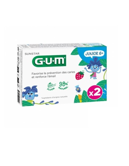 GUM DENTIFRICE JUNIOR DUO PACK /3004