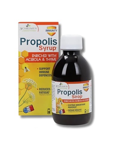 3CHENES SIROP PROPOLIS ACEROLA 200ML