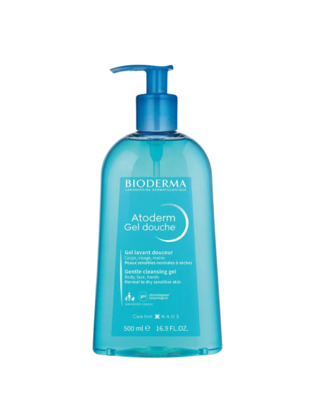 BIODERMA ATODERM GEL DOUCHE PS POMPE 500ML