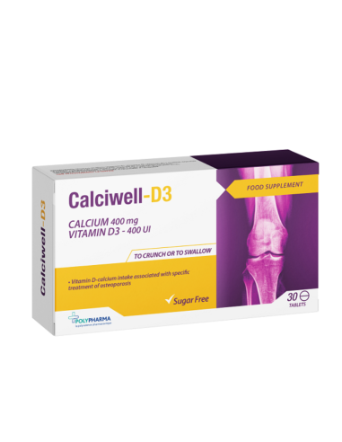 POLYPHARMA CALCIWELL D3 COMP B/30