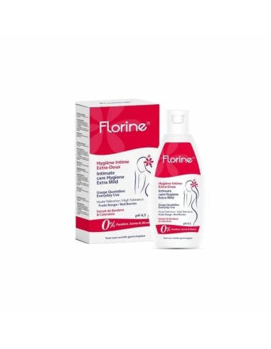 POLYPHARMA FLORINE GEL INTIME EXTRA DOUX PH4.5 125ML